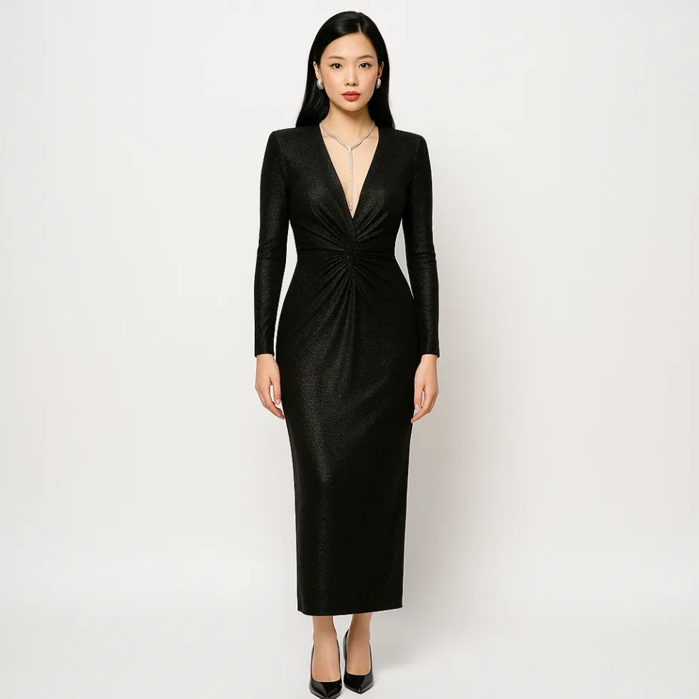 Black Stylish Cocktail Dress