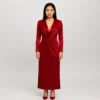 Red Elegant Maxi Dress